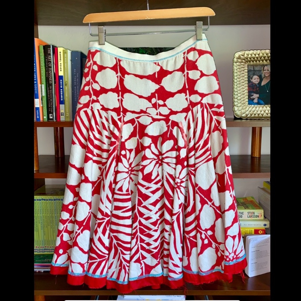A Common Thread Patterned Skirt - image 3
